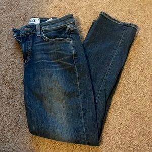 paige crapped straight leg jeans